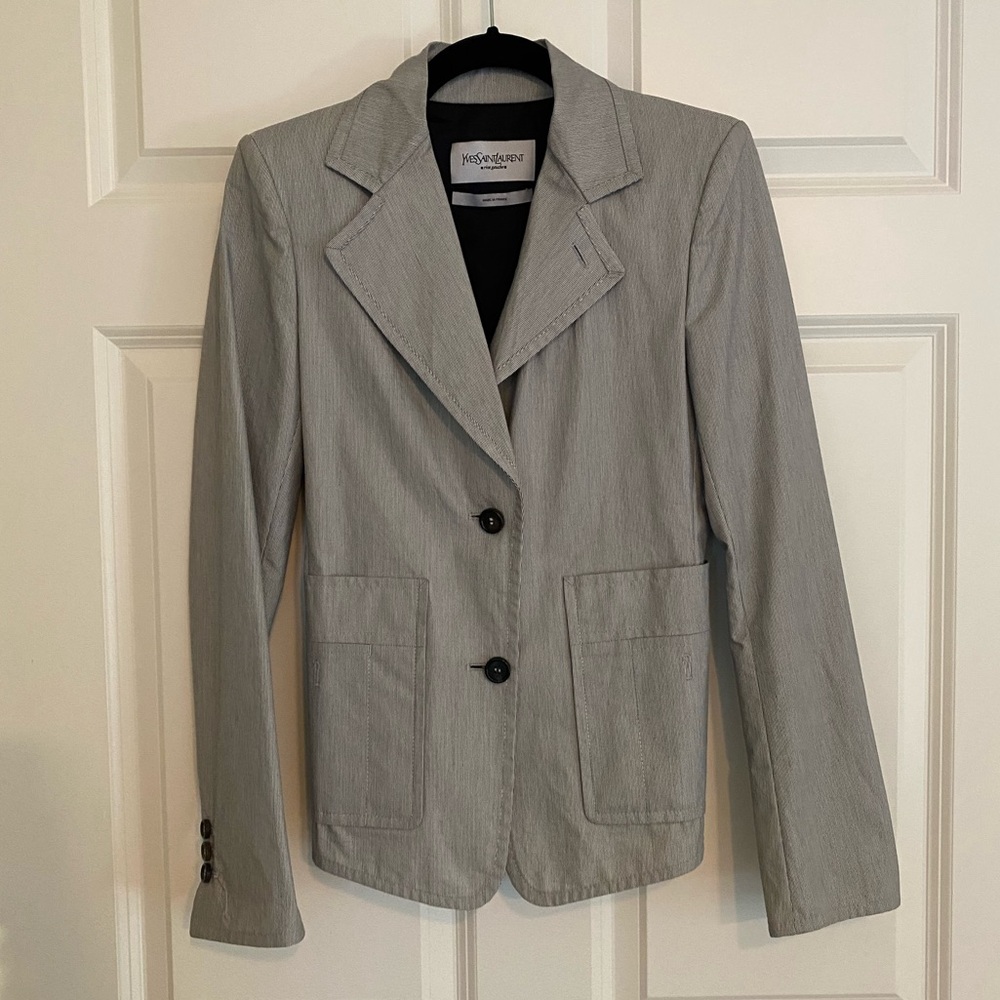Yves Saint Laurent Rive Gauche blazer Fr 36 / US 4 / XS